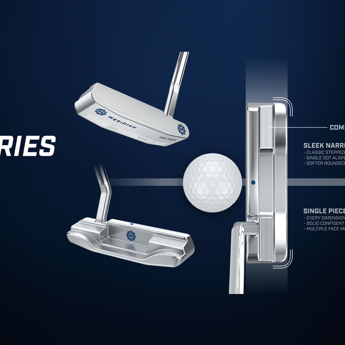 Milled Series Blade Putters
