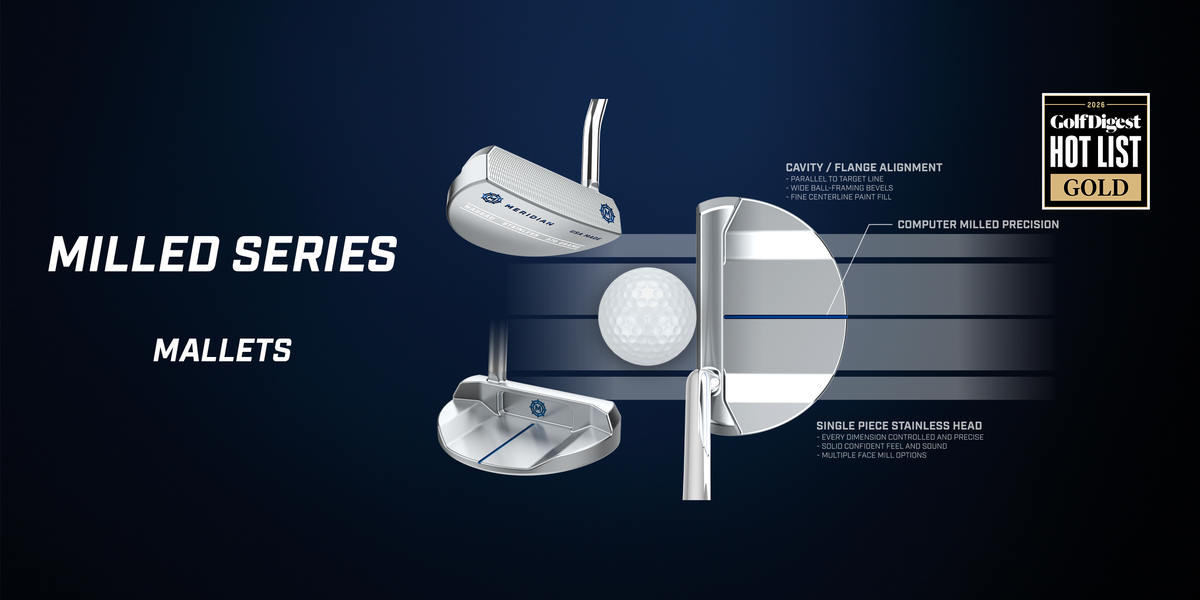 Milled Series Mallet Putters