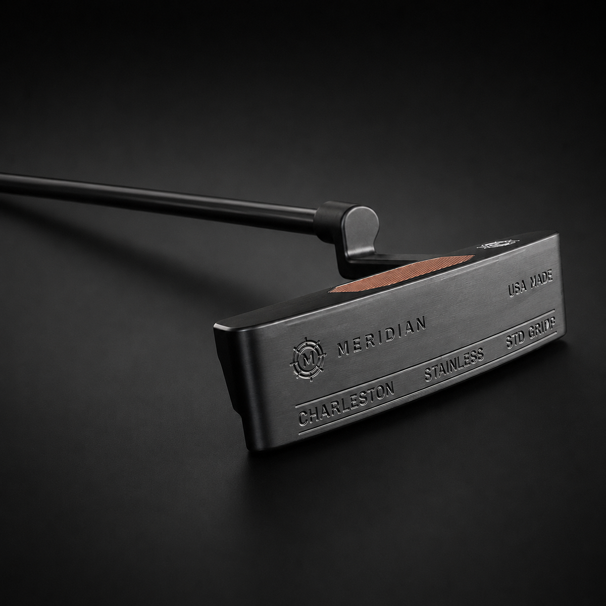 Demo Black PVD Charleston Plumbers Neck with Copper Insert