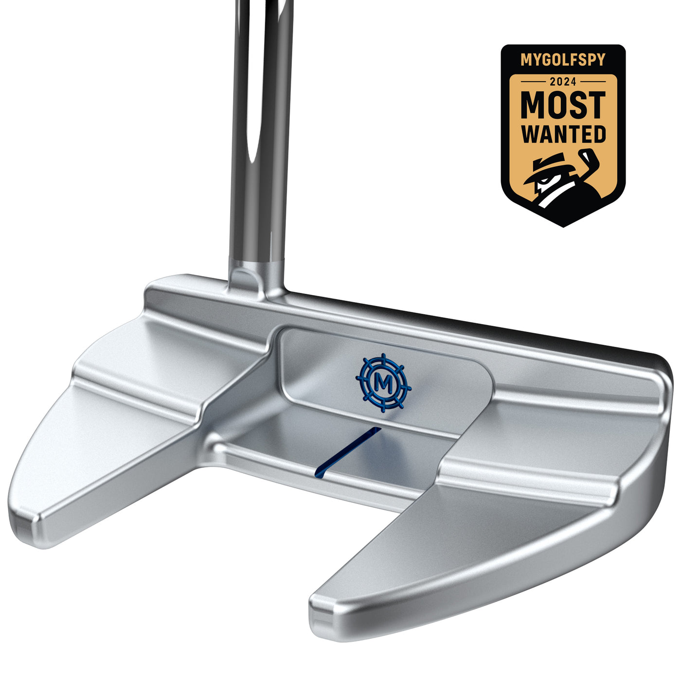 Charleston Putter Mid Slant with Copper Insert and Sunrise face finish