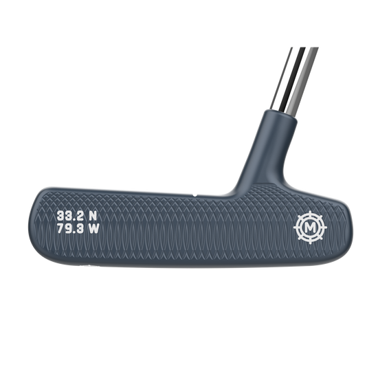 Fly Cut,34",Silver Chrome,Standard,Super Stroke Traxion Tour 3.0,Blue PVD Coated Carbon Steel