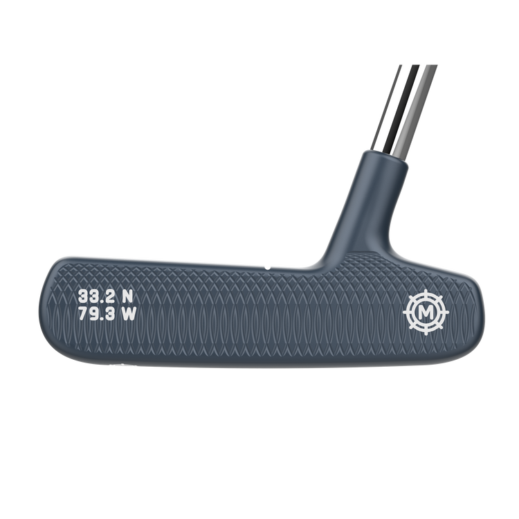 Fly Cut, 34", Silver Chrome, Standard, Super Stroke Traxion Tour 3.0, Blue PVD Coated Carbon Steel