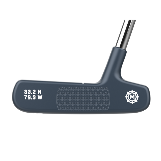 Meridian Cut,35",Silver Chrome,Standard,Super Stroke Traxion Tour 2.0,Blue PVD Coated Carbon Steel