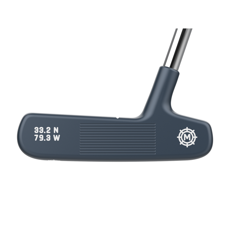 Horizontal Groove, 33", Silver Chrome, Standard, Super Stroke Traxion Tour 2.0, Blue PVD Coated Carbon Steel