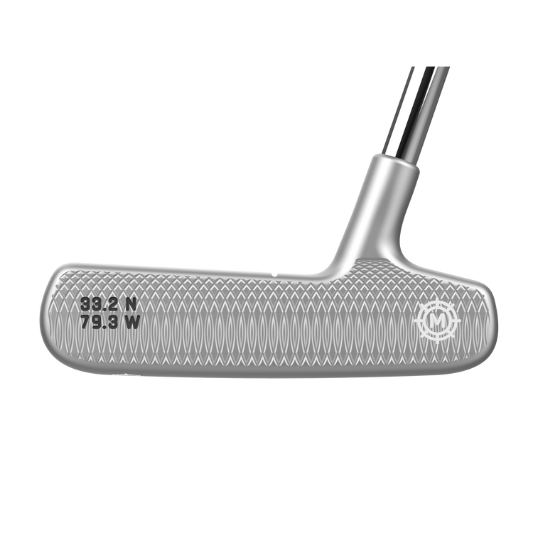 Fly Cut, 35", Silver Chrome, Standard, Super Stroke Traxion Tour 3.0, Stainless Steel (Raw and Unpainted)