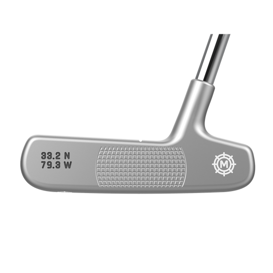 Meridian Cut,34",Silver Chrome,Standard,Super Stroke Traxion Tour 2.0,Stainless Steel (Raw and Unpainted)
