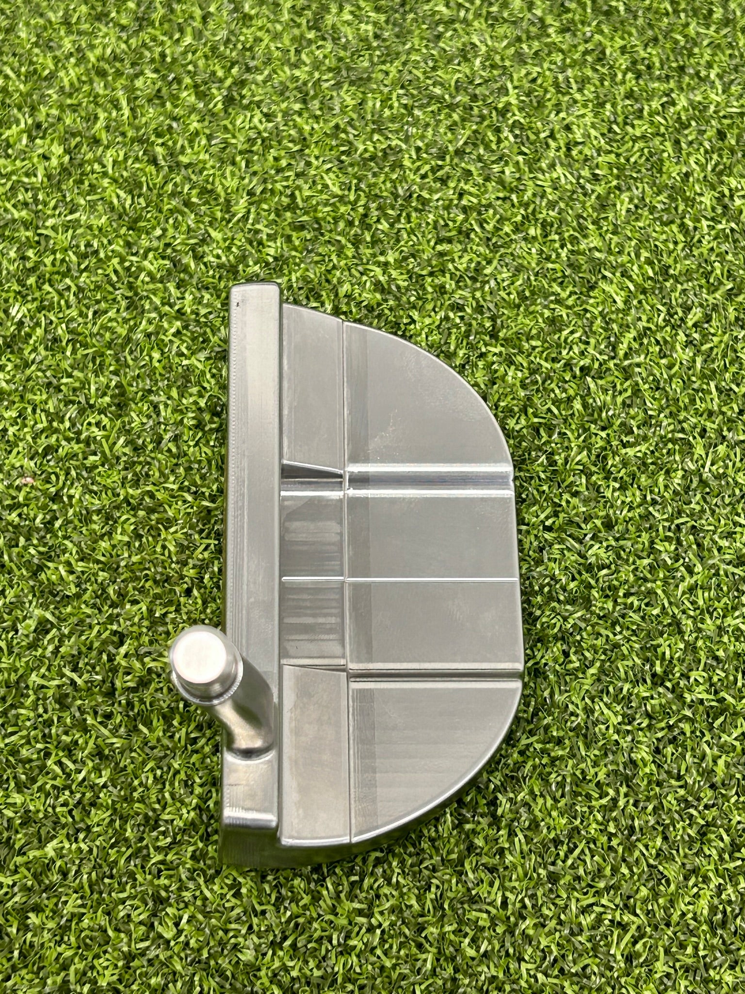 Tybee Putter with Copper Insert and Meridian Cut Finish